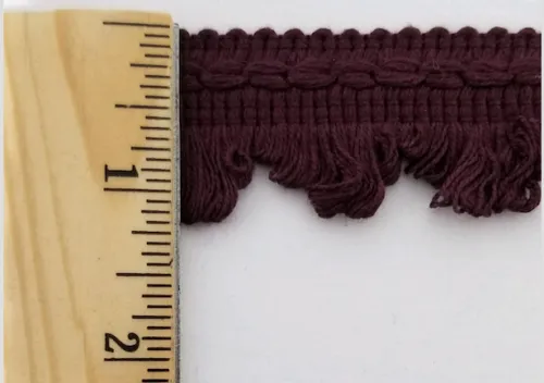 1-1/4" Decorative Scalloped Loop Fringe Trim - Many Color Options! 10 YARDS!