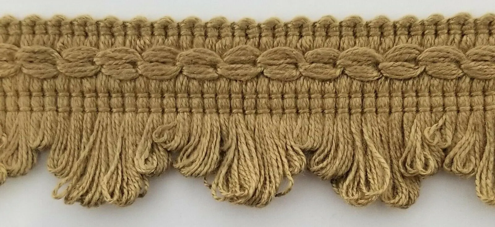 1-1/4" Decorative Scalloped Loop Fringe Trim - Many Color Options! 10 YARDS!