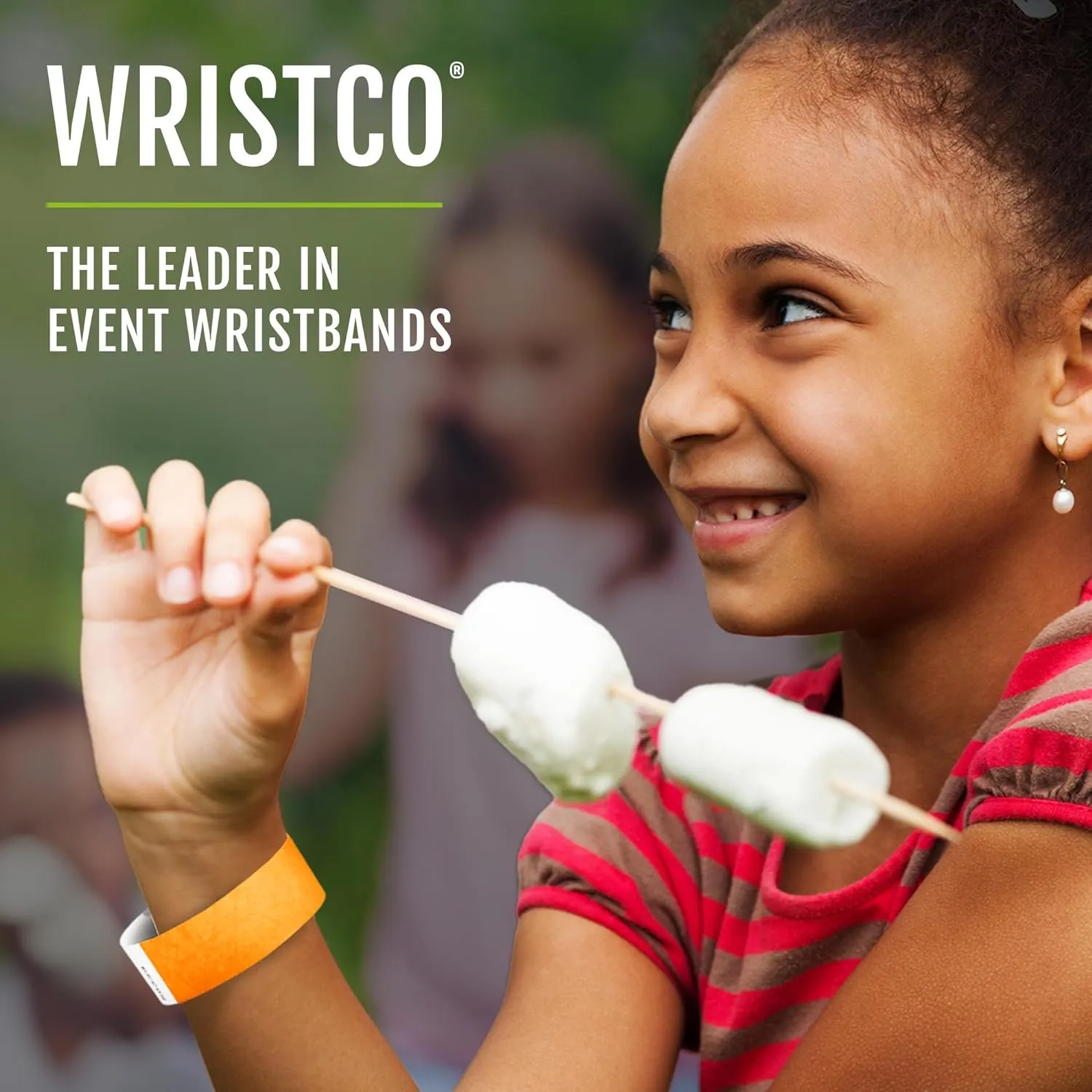 100 WristCo Purple Tyvek Wristbands for Events - Comfortable Tear Resistant Paper Bracelets ID Wrist Bands for Concerts Festivals Admission Party Identification
