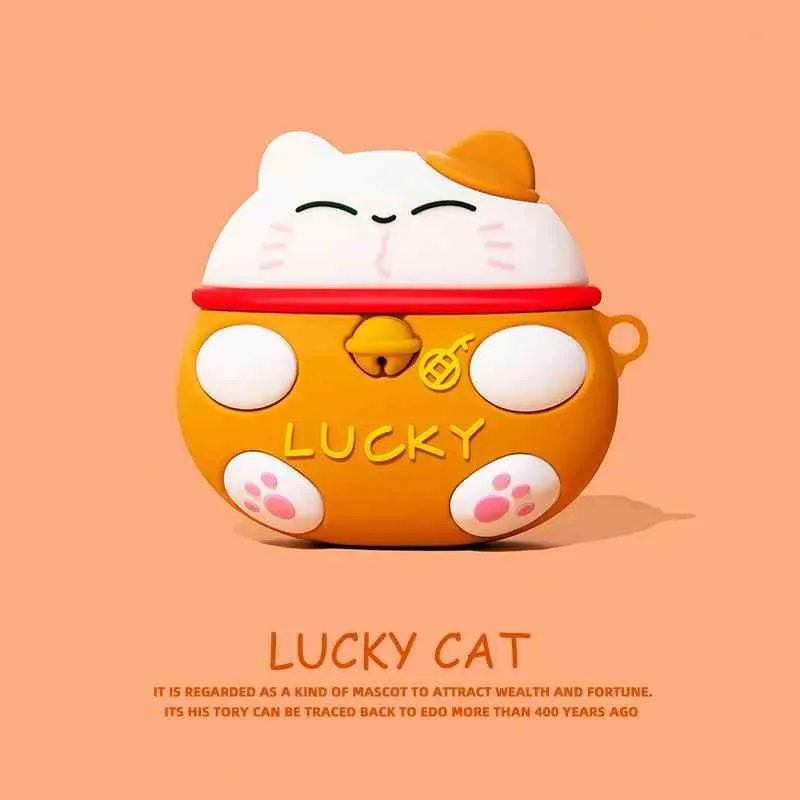 3D Cartoon Tart - Soft Silicone Cover - AirPods Case for 1, 2, and 3 Pro