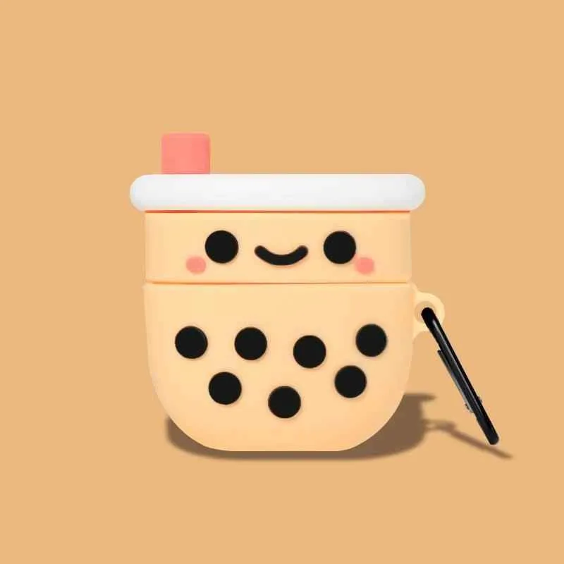 3D Cartoon Tart - Soft Silicone Cover - AirPods Case for 1, 2, and 3 Pro
