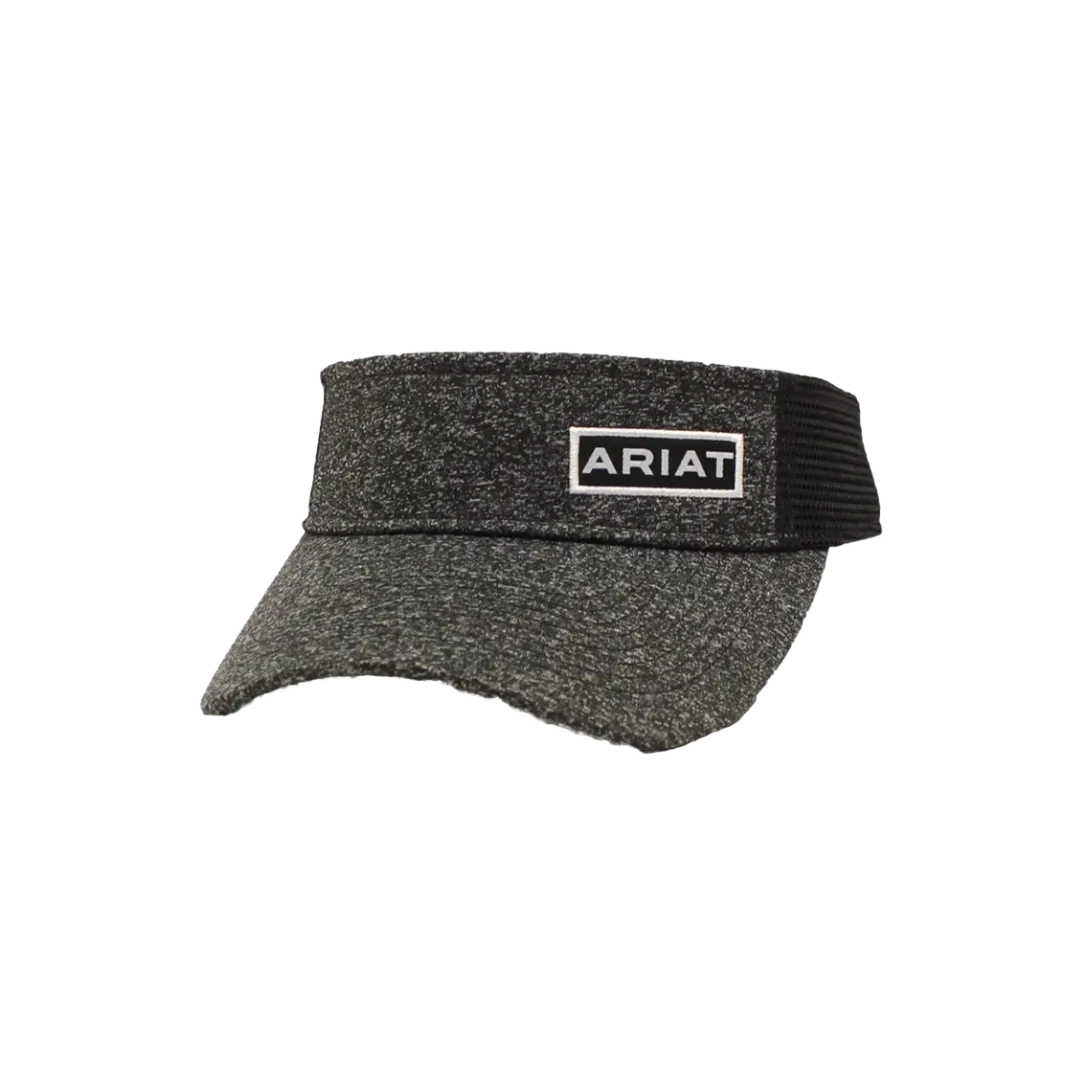Ariat M&F Grey Nylon Mesh Velcro Visor