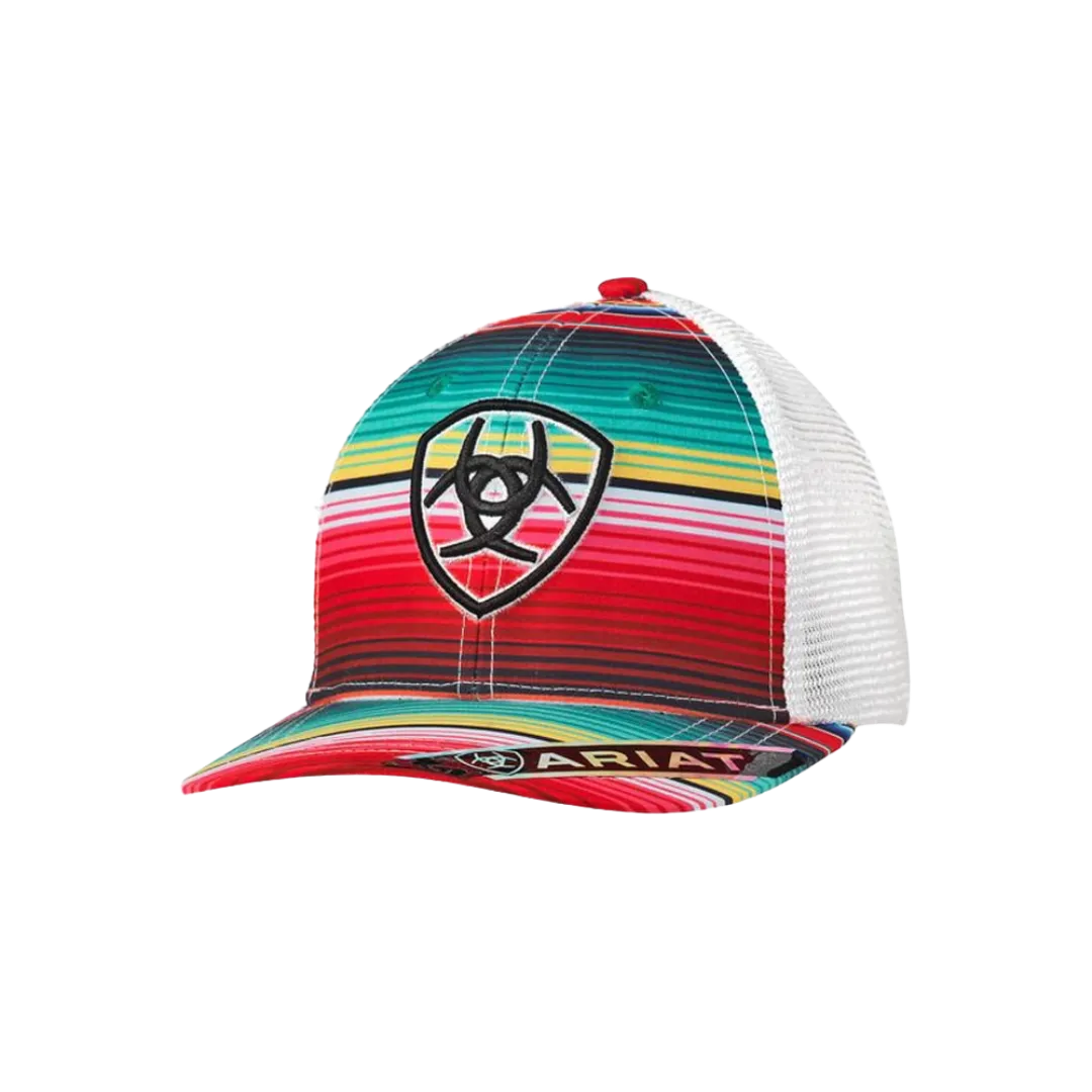 Ariat M&F Woman's Color Serape Embroidered Logo Cap