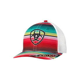 Ariat M&F Woman's Color Serape Embroidered Logo Cap