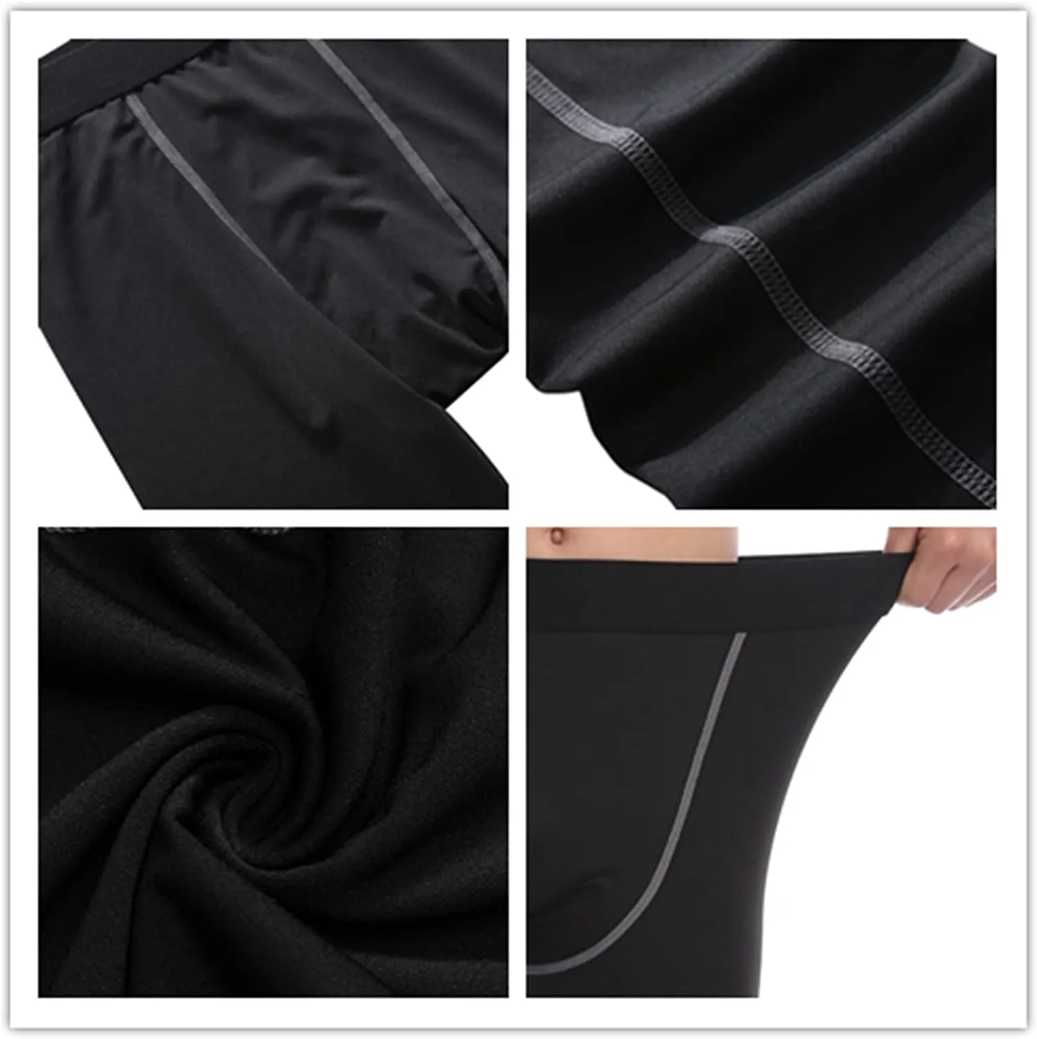 Boys Compression Pants Base Layers Soccer Hockey Tights Athletic Leggings Thermal for Kids