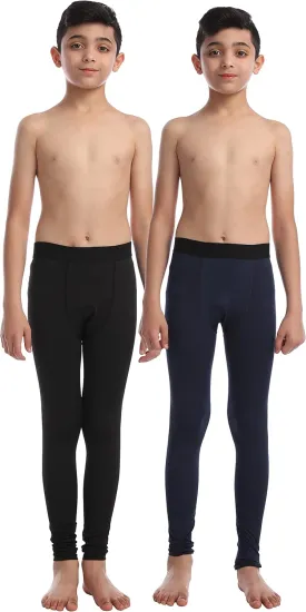 Boys Compression Pants Base Layers Soccer Hockey Tights Athletic Leggings Thermal for Kids