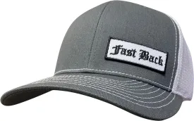 Cap #03RER - Charcoal / White / Patch