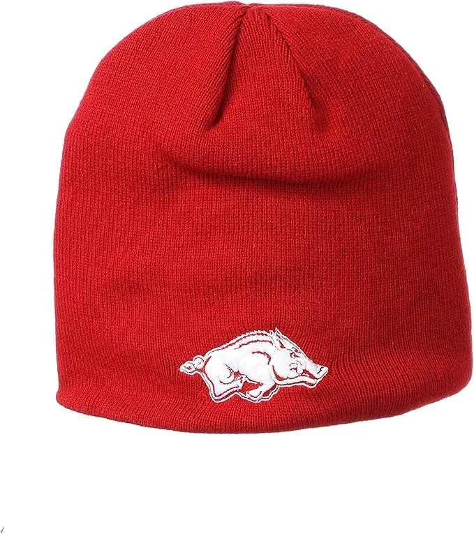 Collegiate Cuffed Knit Beanie Hats, Cuffed Knit Winter Beanies Available