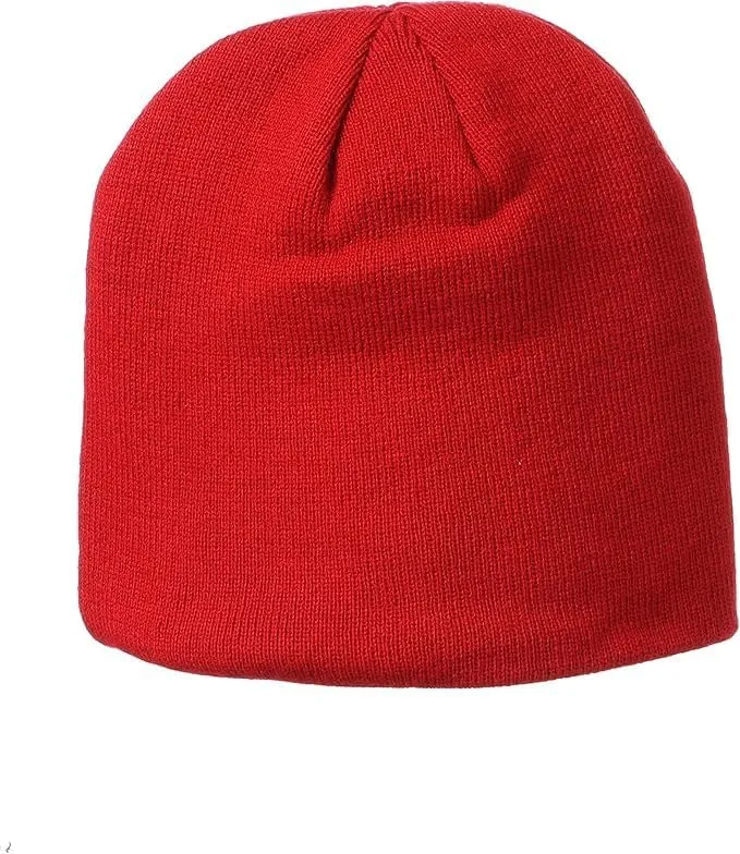 Collegiate Cuffed Knit Beanie Hats, Cuffed Knit Winter Beanies Available