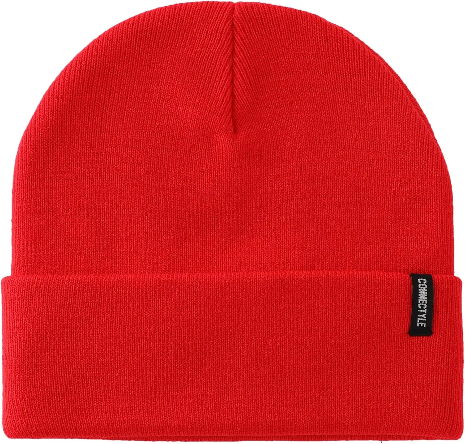 Connectyle Men's Knit Cuffed Beanie Acrylic Winter Beanies Slouchy Watch Cap