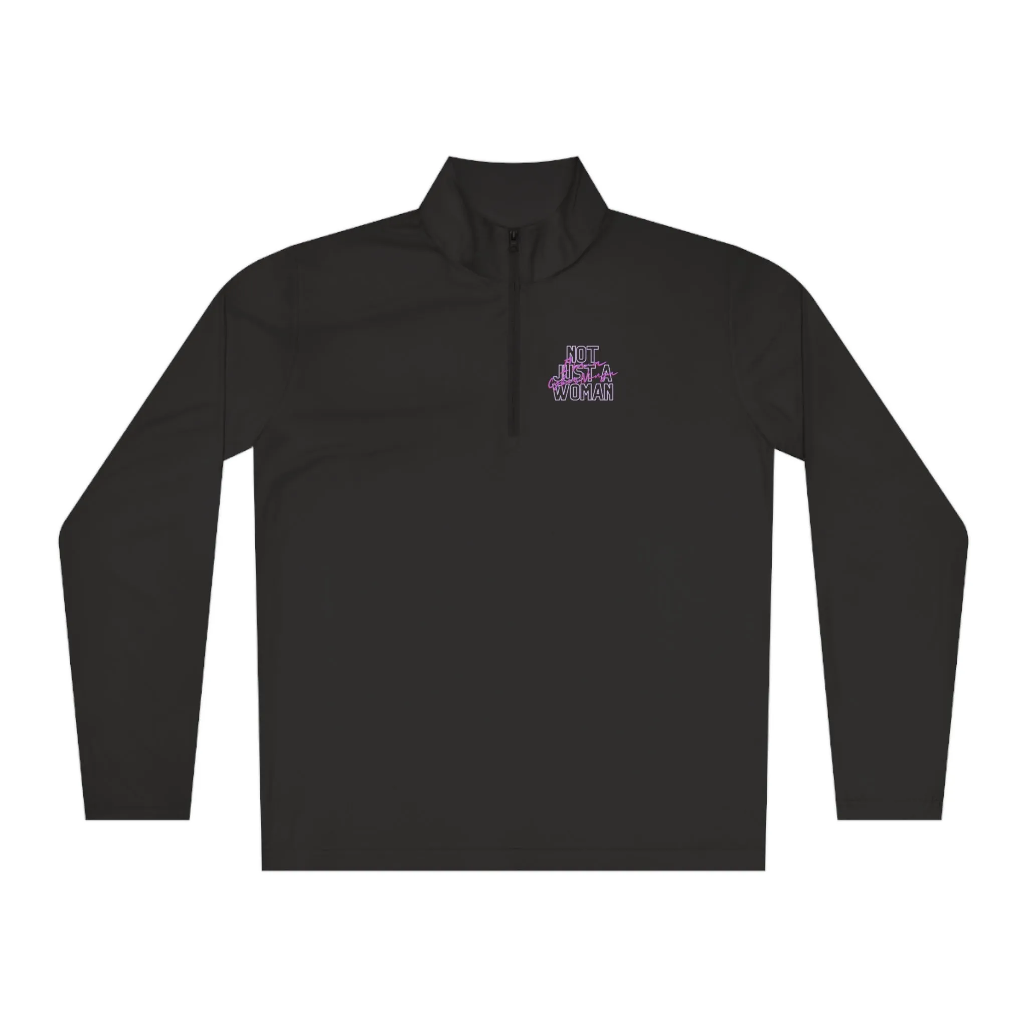 Cyber Ninja Pullover - Unisex Quarter-Zip Pullover