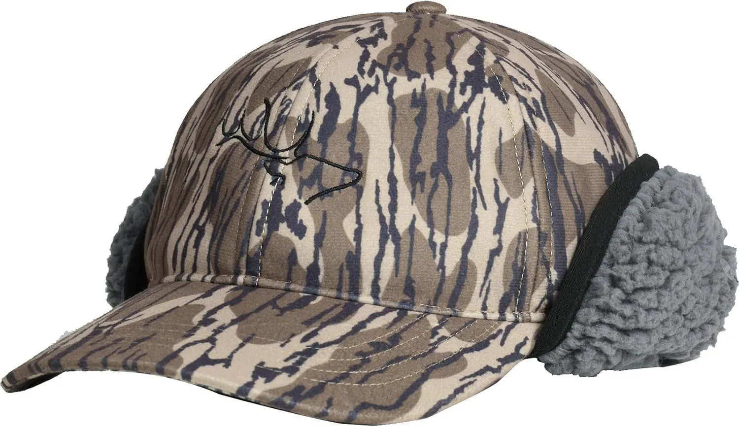 EDTREK Windproof and Waterproof Winter Hat with Sherpa Lined Ear Flap - Ultra Performance Blaze Orange and Camo Hunting Hat