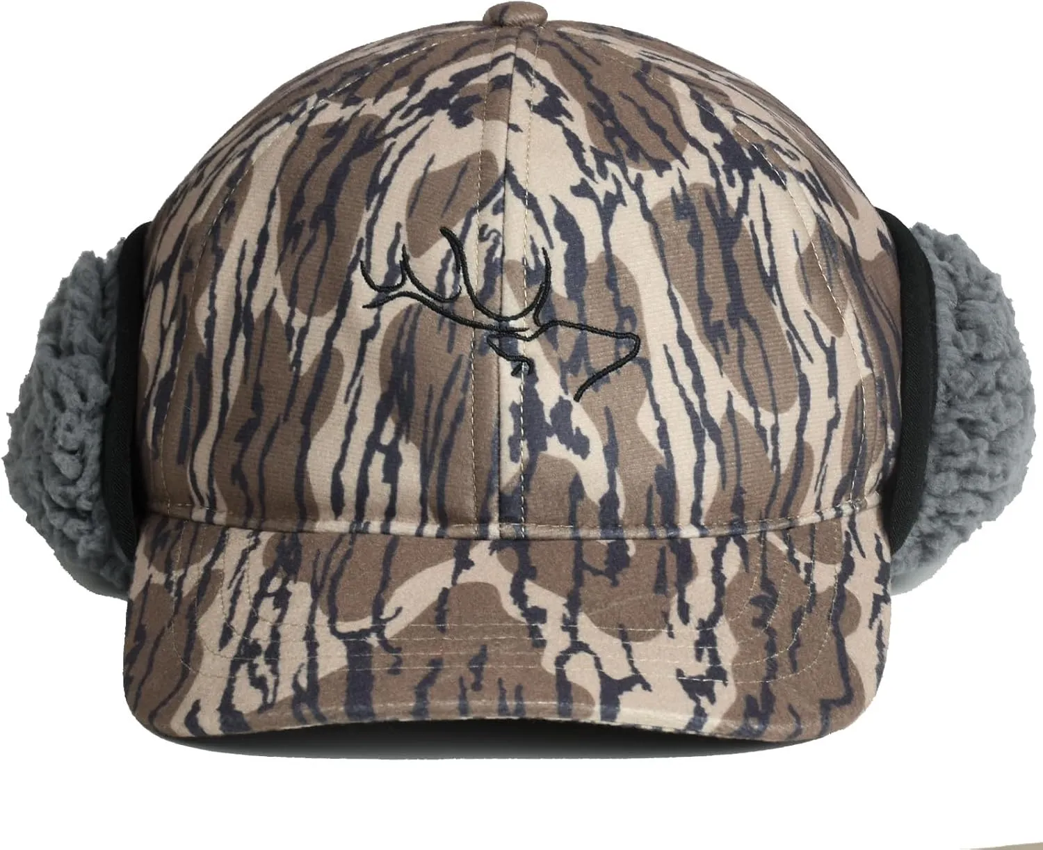 EDTREK Windproof and Waterproof Winter Hat with Sherpa Lined Ear Flap - Ultra Performance Blaze Orange and Camo Hunting Hat