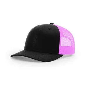 EMBROIDERED Richardson® Casual Structured Snapback Trucker Cap