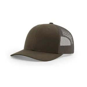 EMBROIDERED Richardson® Casual Structured Snapback Trucker Cap