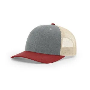 EMBROIDERED Richardson® Casual Structured Snapback Trucker Cap