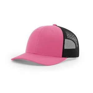 EMBROIDERED Richardson® Casual Structured Snapback Trucker Cap