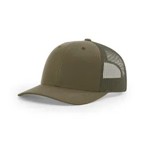 EMBROIDERED Richardson® Casual Structured Snapback Trucker Cap