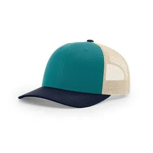 EMBROIDERED Richardson® Casual Structured Snapback Trucker Cap