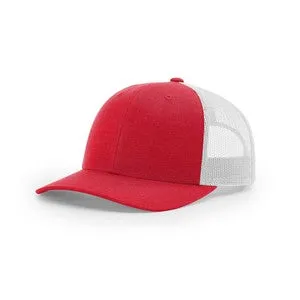EMBROIDERED Richardson® Casual Structured Snapback Trucker Cap