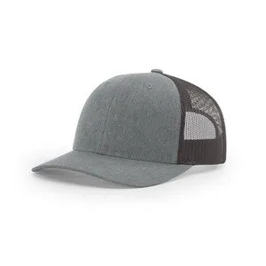 EMBROIDERED Richardson® Casual Structured Snapback Trucker Cap