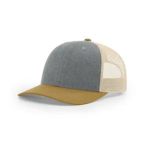 EMBROIDERED Richardson® Casual Structured Snapback Trucker Cap