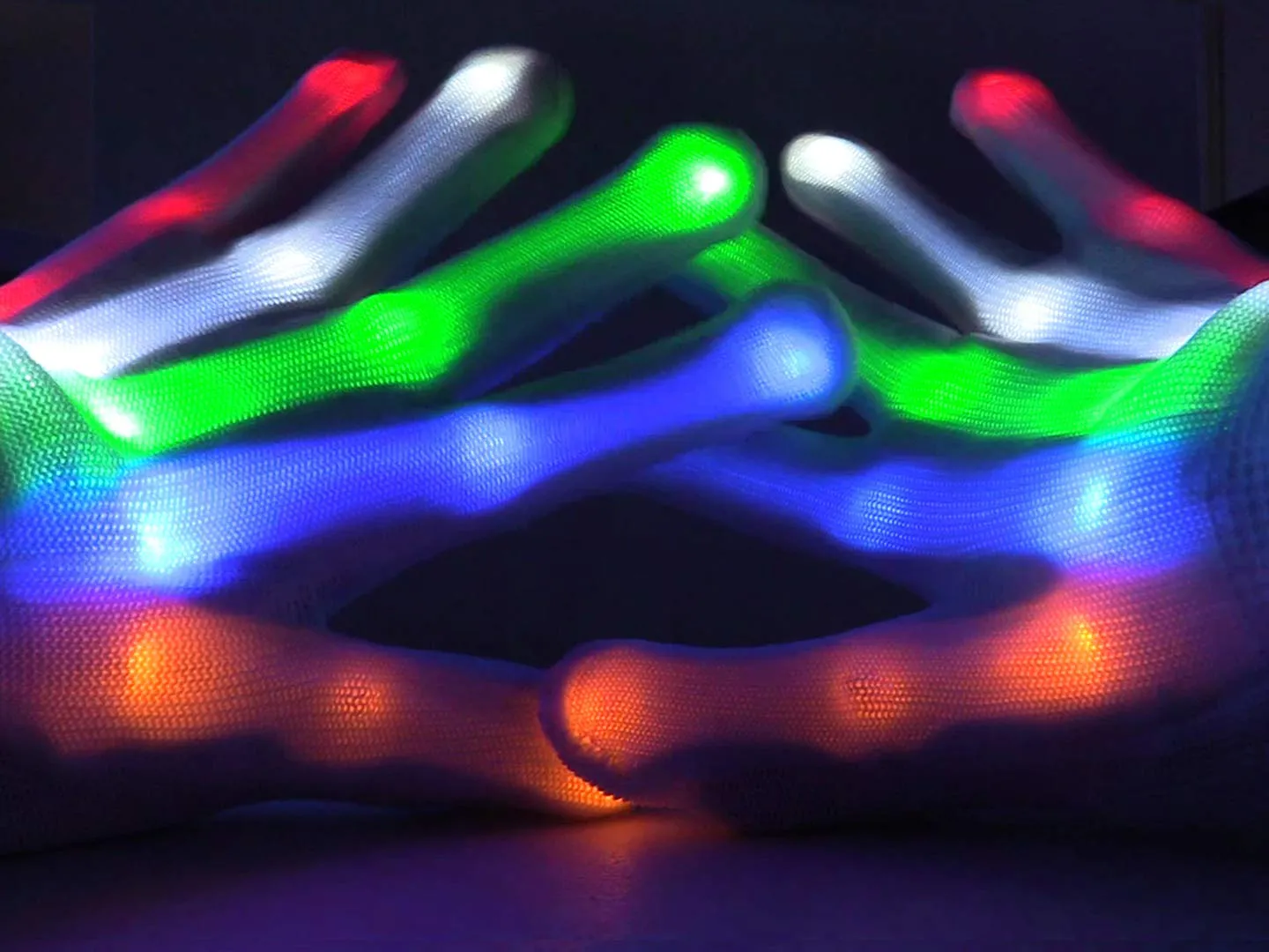 GlowGuard Illuminating Gloves for Enhanced Visibility and Safety in Any Activity