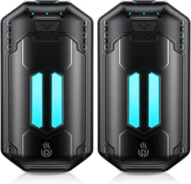 Hand Warmers Rechargeable OUTJUT 2 in 1 USB Pocket-Sized Handwarmers Easy to Carry 20h Electric Hand Warmer 3 Heat Settings Hot Hand Gifts for Men Women Go Out for Hiking Camping Sking and Fishing
