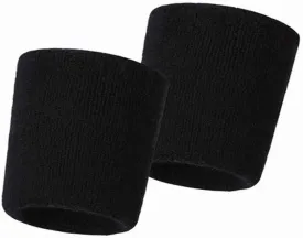 Hanerdun Wrist Sweatbands Thick Terry Cloth Wristbands for Men and Women Athletic Sweat Bands for Sports Tennis Gym Basketball