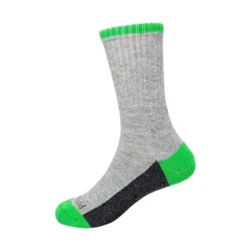 Insect Shield Kids' Sport Crew Socks - Grey Heather