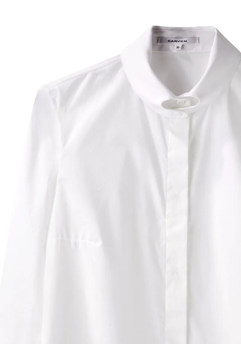 Looped Collar Shirt