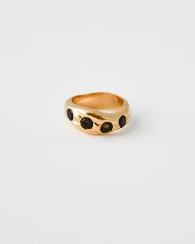 MAGMA RING | SMOKY QUARTZ