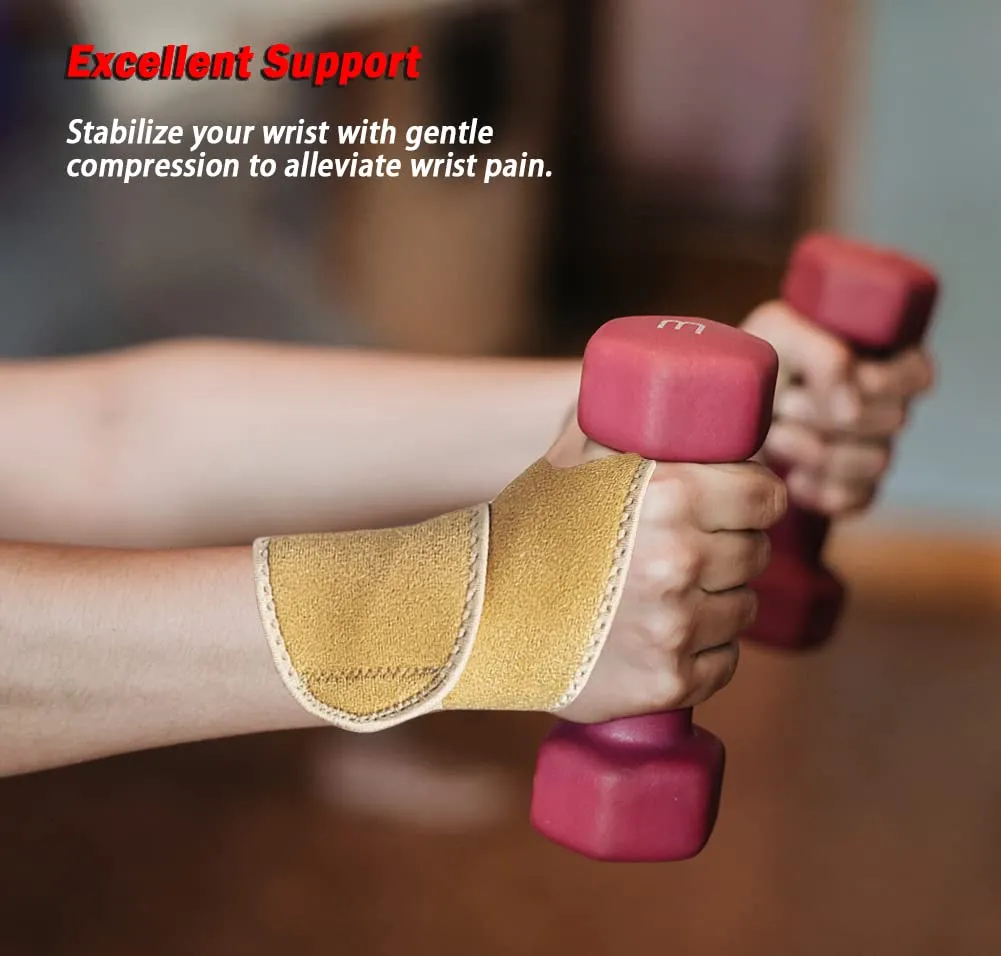 NuCamper Wrist Brace Carpal Tunnel for Men Women Fit Left and Right Hand,Lightweight Adjustable Wrist Support Brace for Tendinitis,Sprains Arthritis,Pain Relief,Compression Wrist Wrap for Sports,Workout and Daily Use