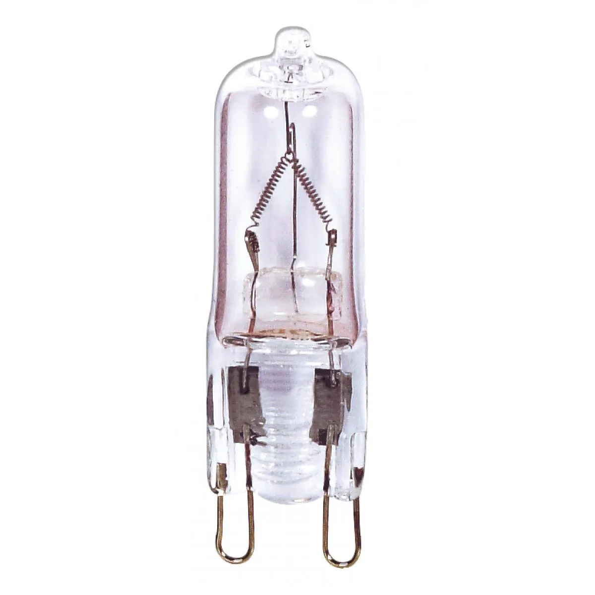 Plusrite 3416 JCD40/CL/G9/120 40 Watt T4 Looped Pin G9 Base Halogen Clear