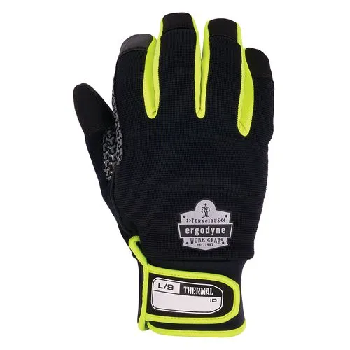 Proflex 850 Insulated Freezer Gloves, Black, 2x-small, Pair, Ships In 1-3 Business Days