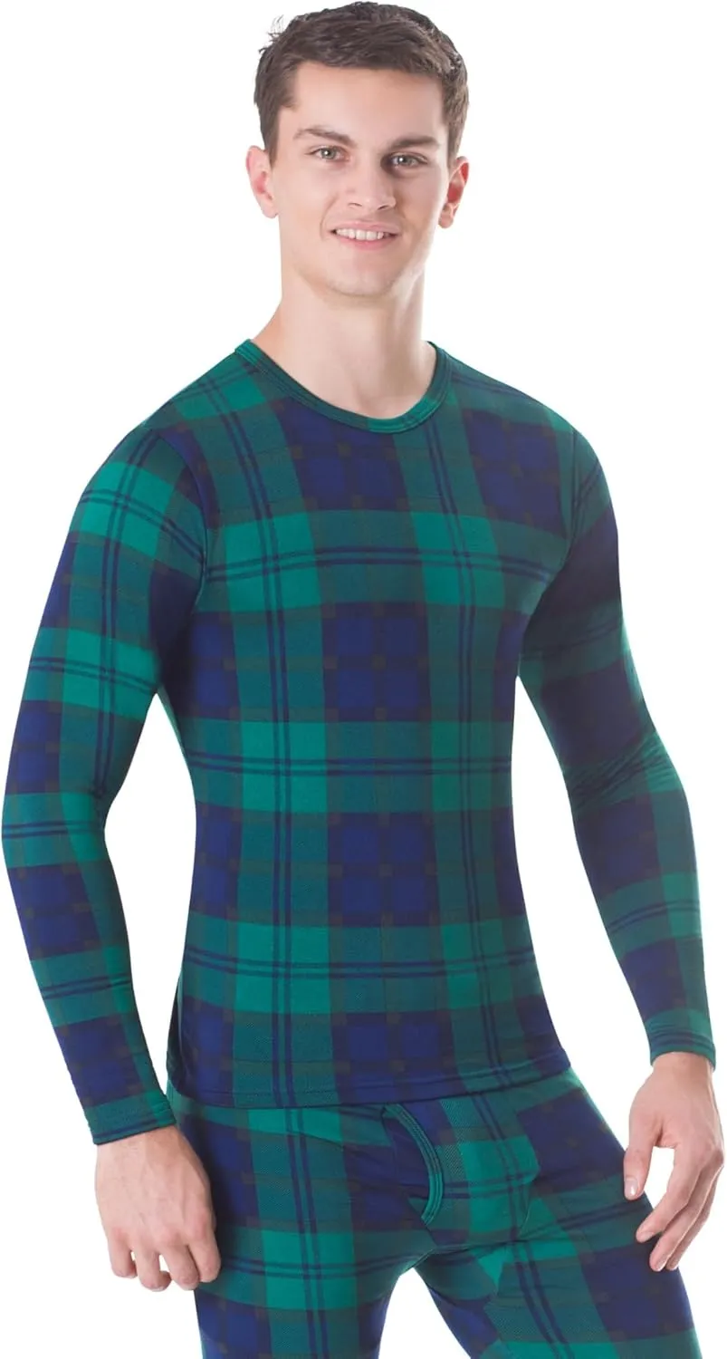 Rocky Thermal Shirts for Men Long Sleeve Thermals Base Layer Top Warm Fleece Lined Long Johns Underwear Cold Weather/Skiing