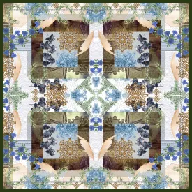 Samara Rock Flowers SH477-1 70cm