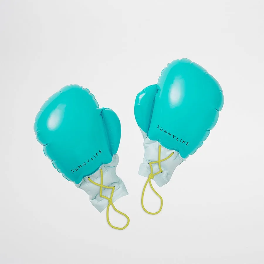 Sunnylife inflatables Boxing Gloves Aqua Set Of 2 S2PBOXGL