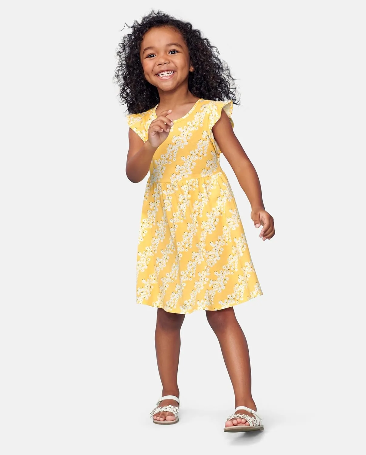 The Children's Place Baby Girls' and Toddler Short Sleeve Casual Dresses