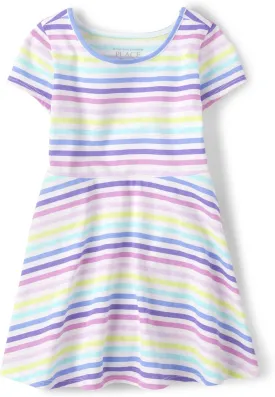 The Children's Place,and Toddler Girls Short Sleeve Fashion Dress
