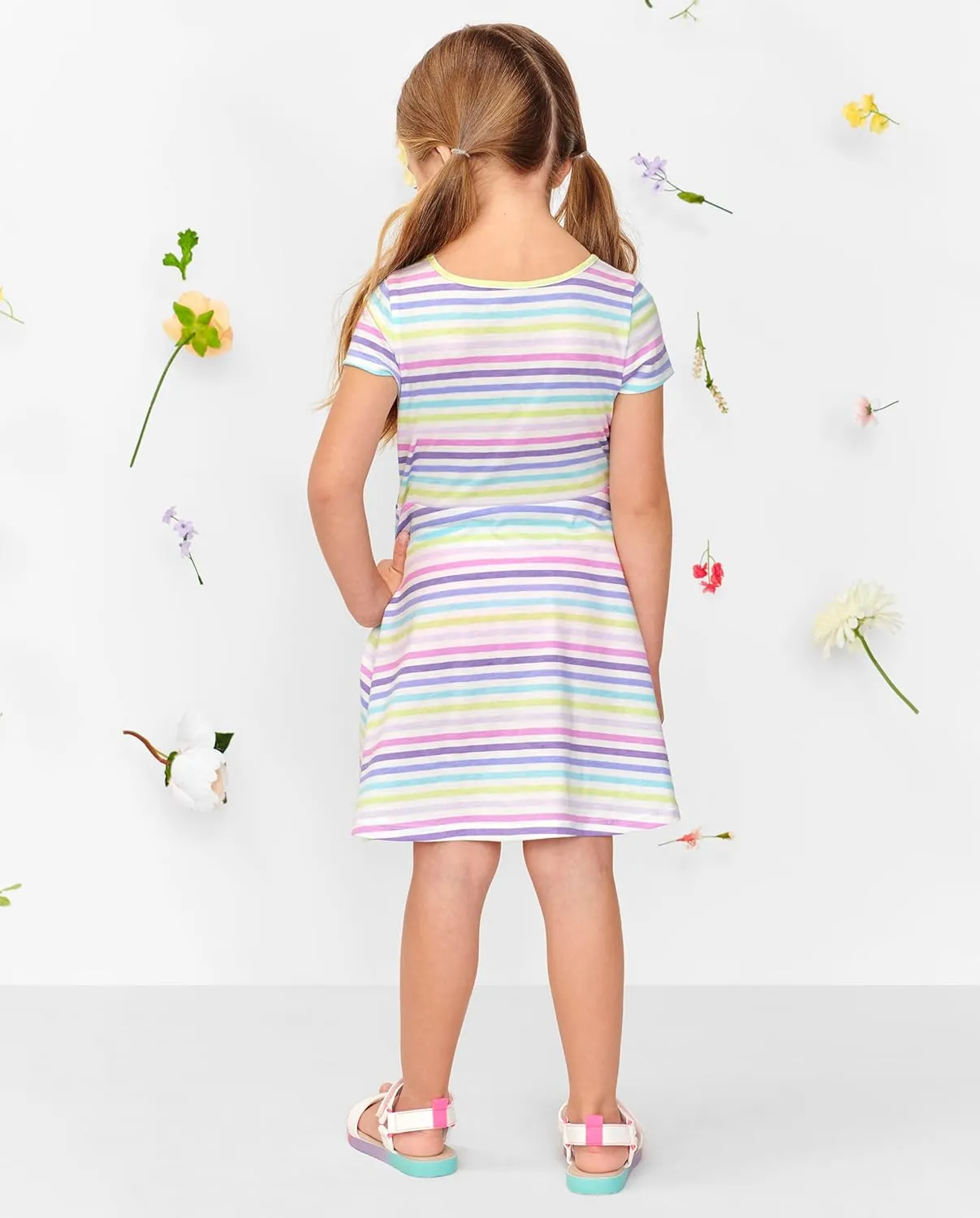The Children's Place,and Toddler Girls Short Sleeve Fashion Dress