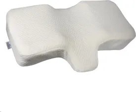 Therapeutica Cervical Orthopedic Foam Pillow - Neck Support Pillow for Side & Back Sleepers - Ergonomic Pillow for Neck Support, Relief, & Spinal Alignment  Average Size, Firm