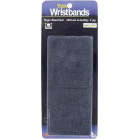 Thick 2-Ply Wristband - Navy