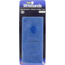 Thick 2-Ply Wristband - Royal