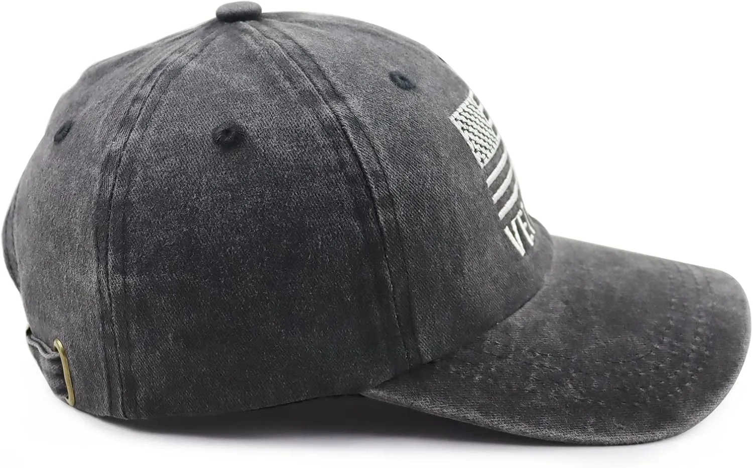 USA Flag Veteran Hat for Men Women, Funny Adjustable Embroidery American Army Military Baseball Cap