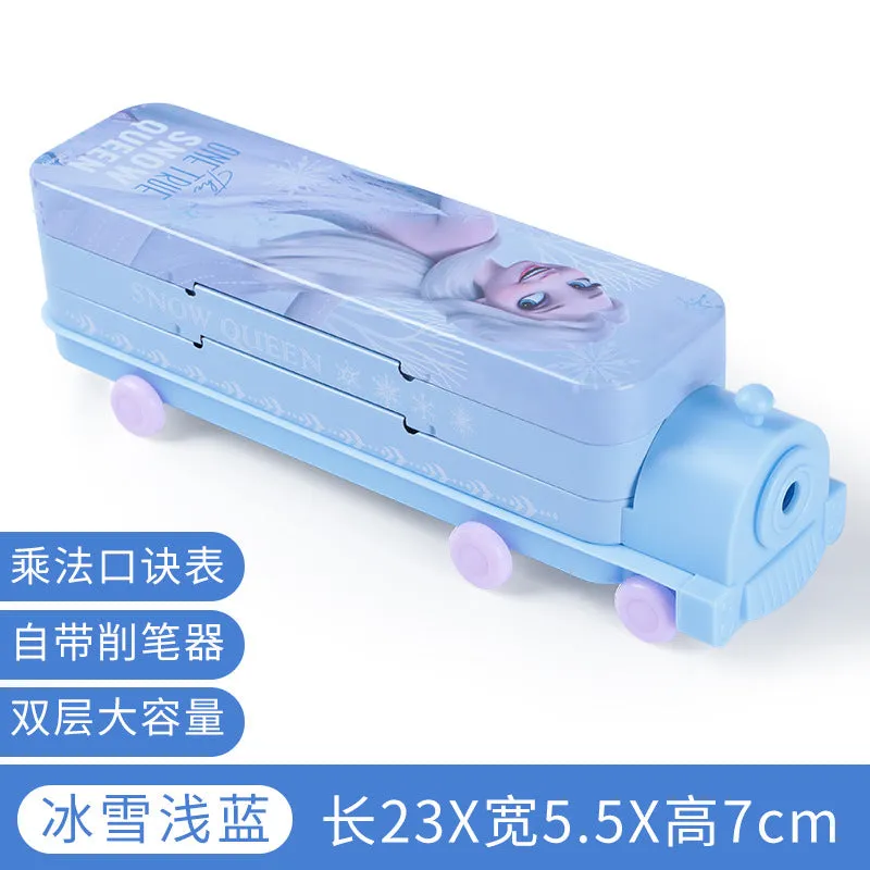 Wholesale cartoon children iron stationery box JDC-PB-Lianz006