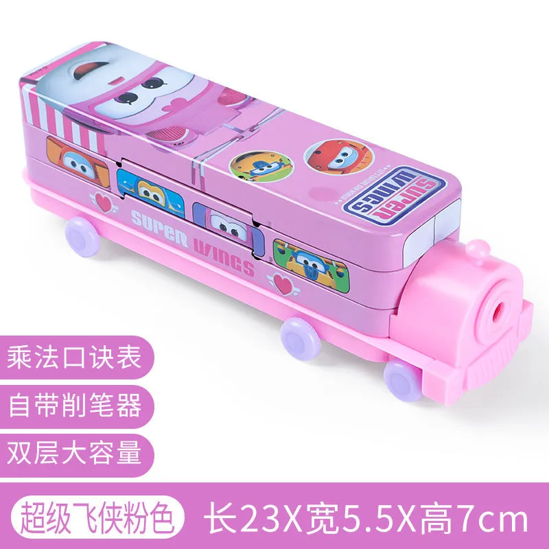 Wholesale cartoon metal stationery box JDC-PB-Lianz010