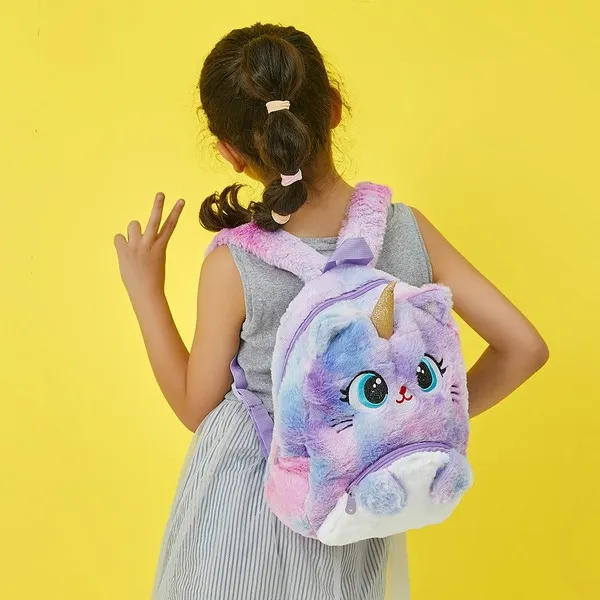 Wholesale Children Bag Plush Cartoon Backpack JDC-BP-CS018
