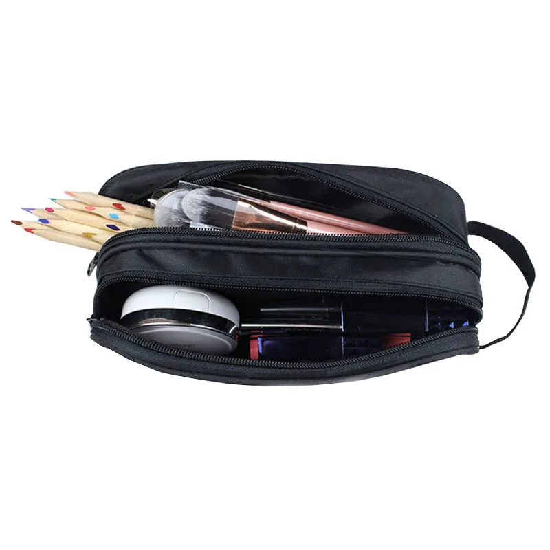 Wholesale double layer pencil case student pencil case portable cartoon JDC-PB-Zhengq002