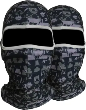 Wolf Sun Protection Breathable Balaclava Full-Face Mask Hood Neck Gaiter BBM